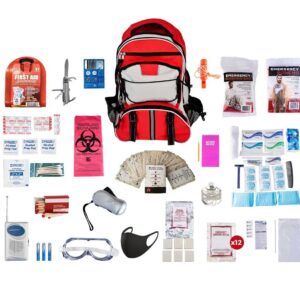 2 Person Deluxe Survival Kit (72+ Hours, 3 day prepping kit)