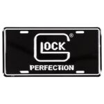Glock AS00042 Perfection Vanity License Plate Black & White 12" x 6"